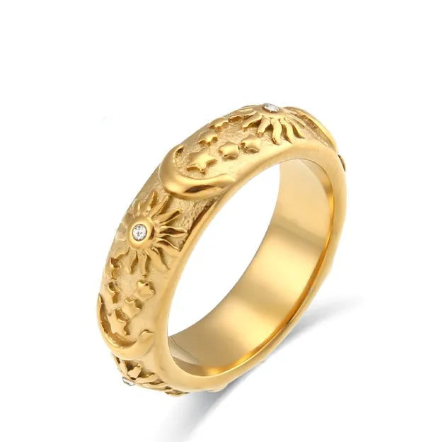 Anel Sun Moon Star Khosh Brands