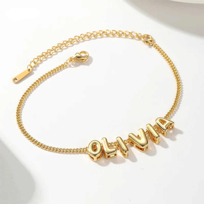 Pulseira Bubble 3D Letter Persol Khosh Brands