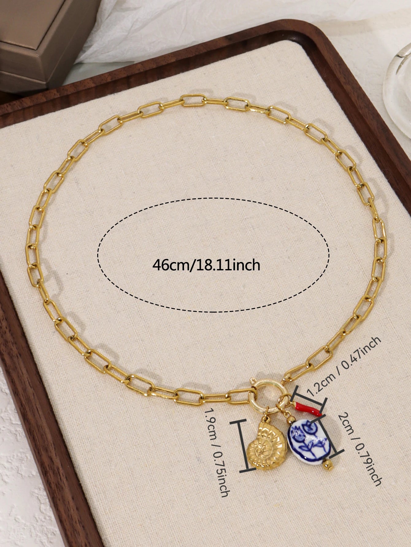 Colar Ceramic Tulip Khosh Brands