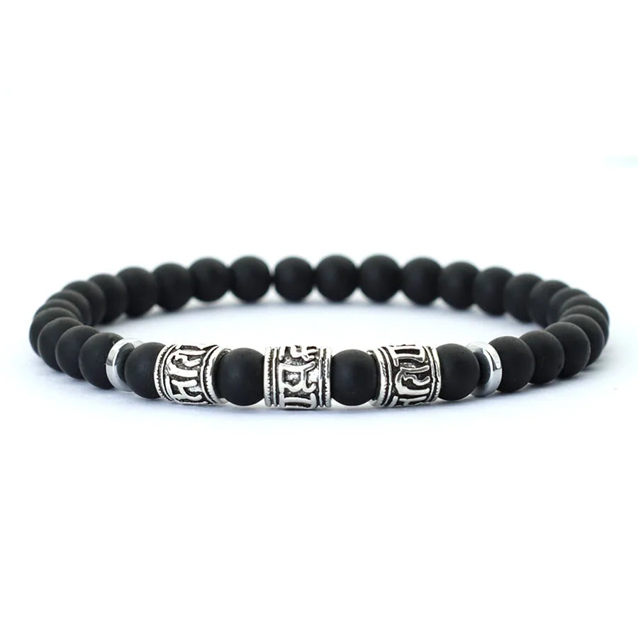 Pulseira Viking Pedra Natural Khosh Brands