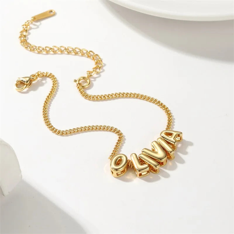 Pulseira Bubble 3D Letter Persol Khosh Brands
