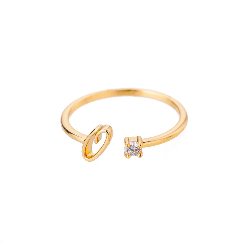 Anel Inicial Brilhante Khosh Brands