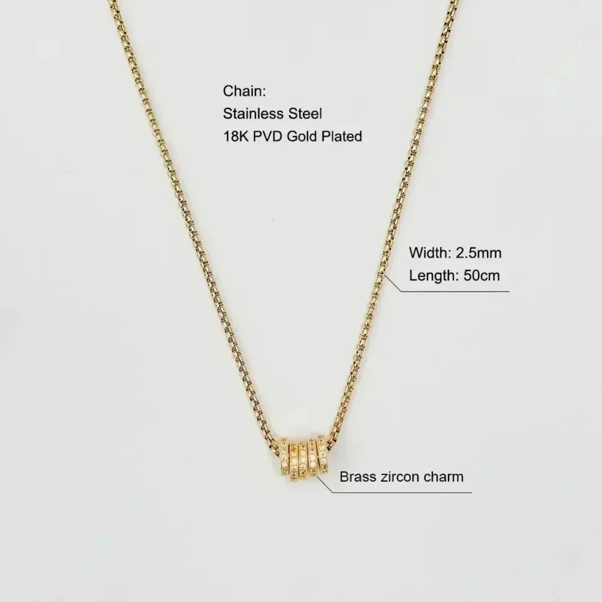 Colar Saturno Khosh Brands