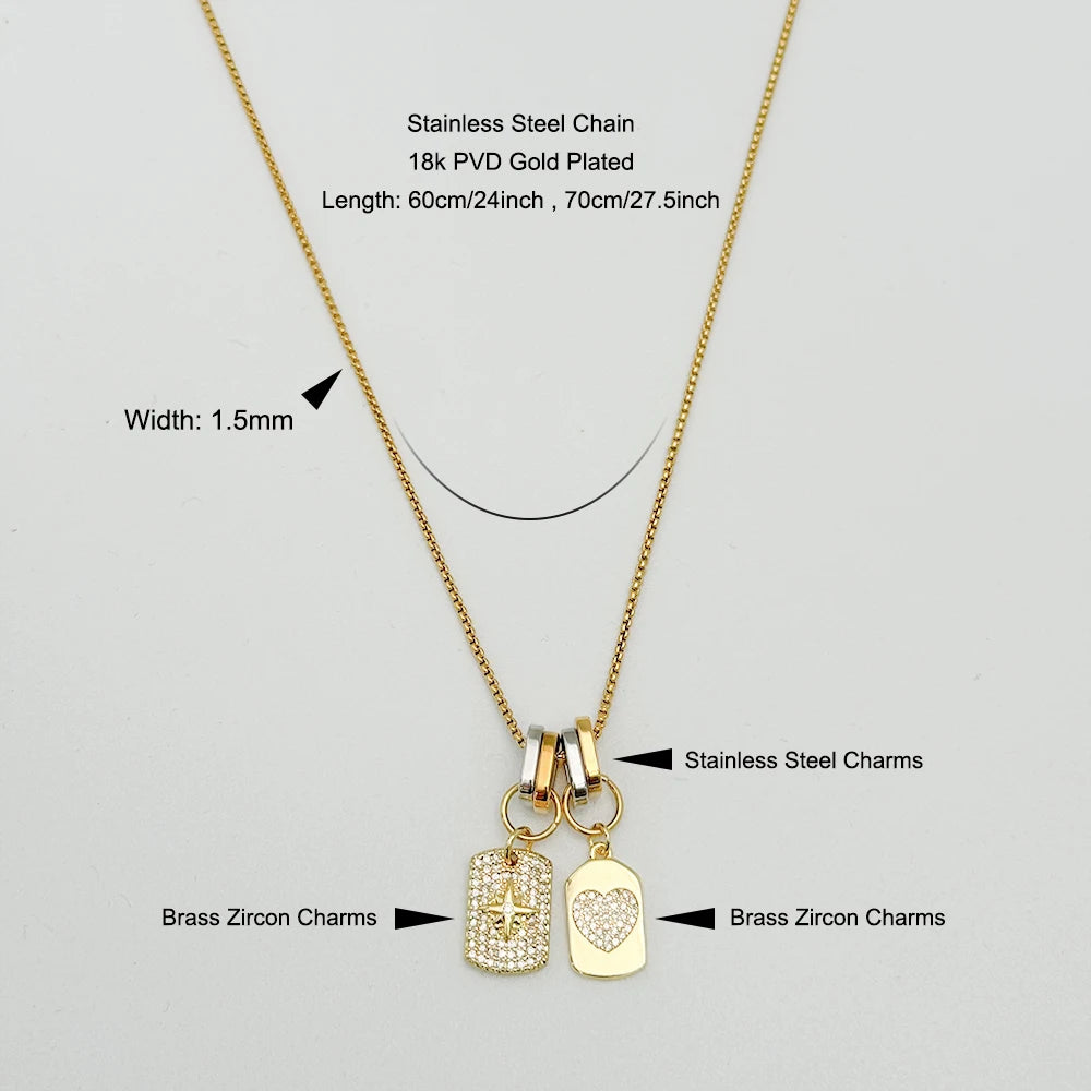 Colar Zodiac Constellation Khosh Brands