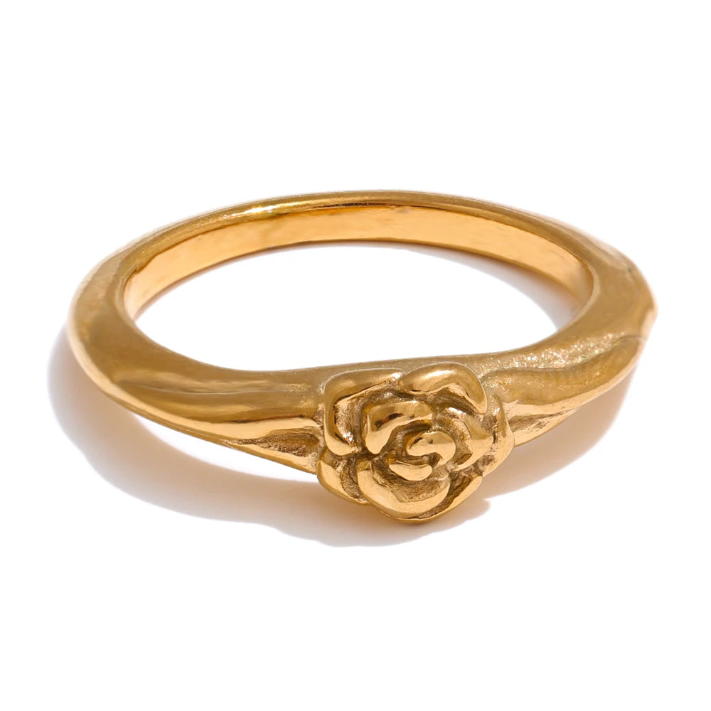 Anel Rose Flower Khosh Brands
