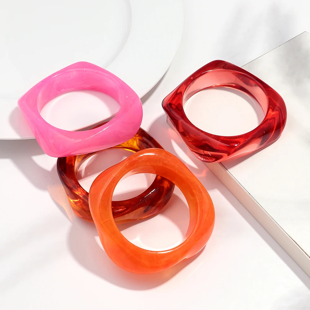 Pulseira Bangle Resin Khosh Brands