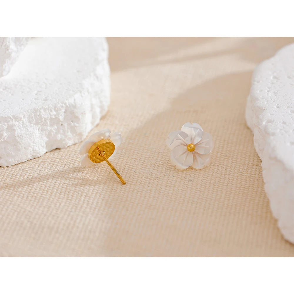 Brinco Shell Flower Khosh Brands