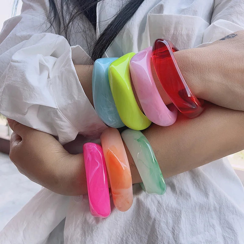 Pulseira Bangle Resin Khosh Brands