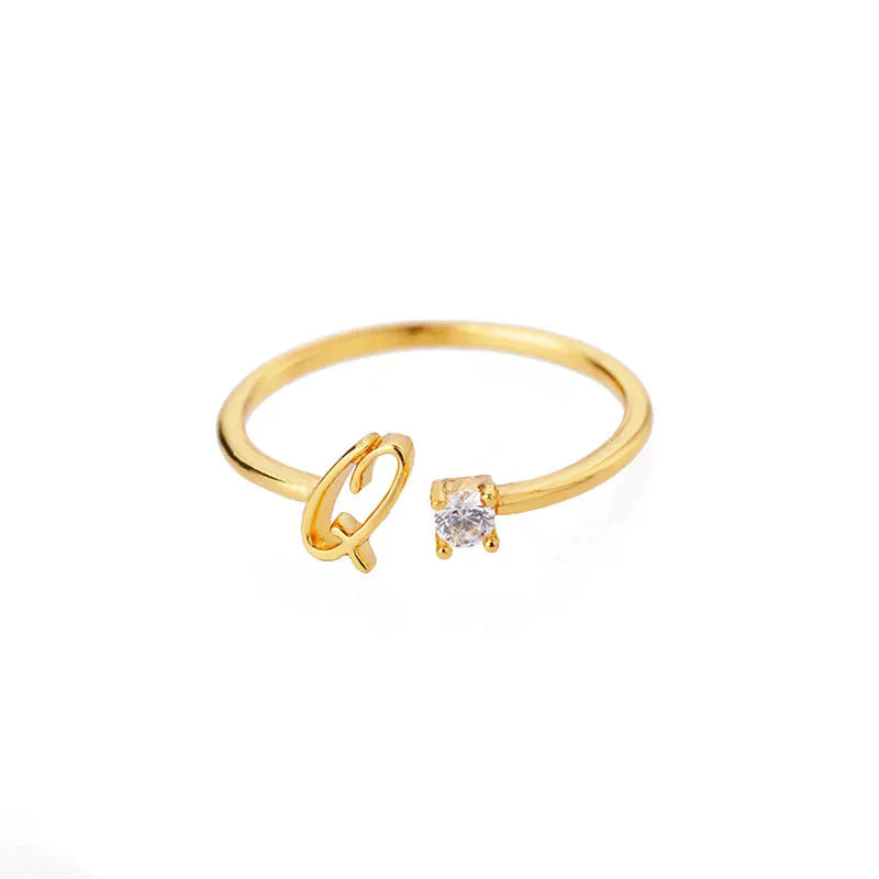Anel Inicial Brilhante Khosh Brands