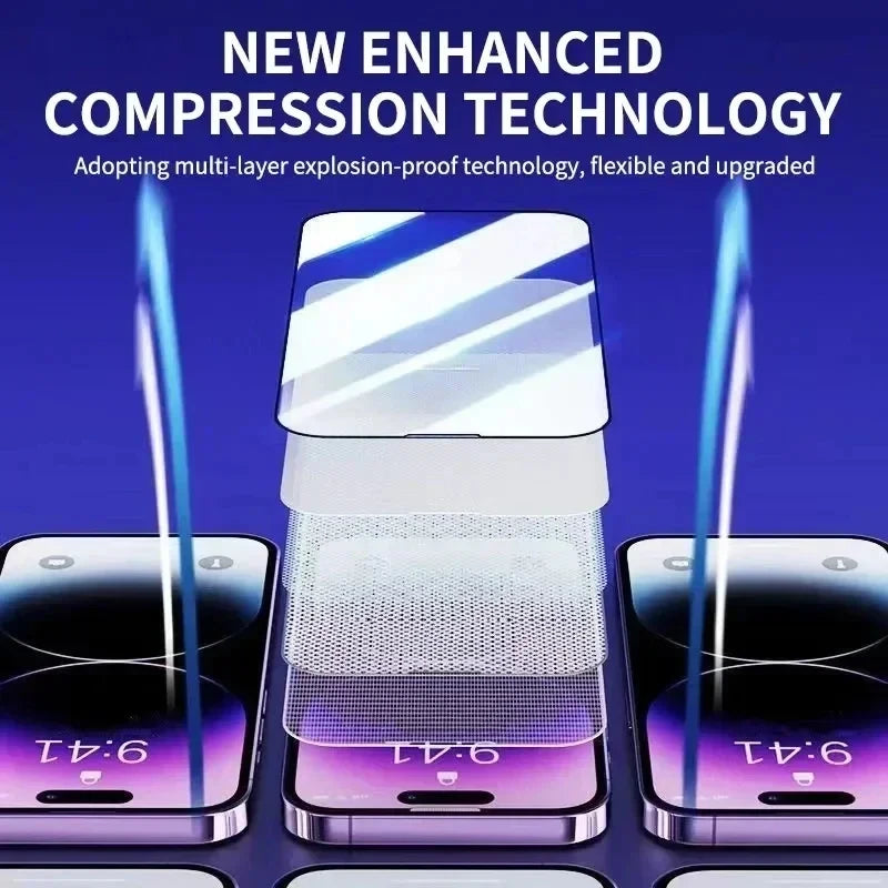 Tela Easy Protector for iPhone 15 Pro Max 16 13 11 14 XR XS X 12 6 7 8 Plus Glass