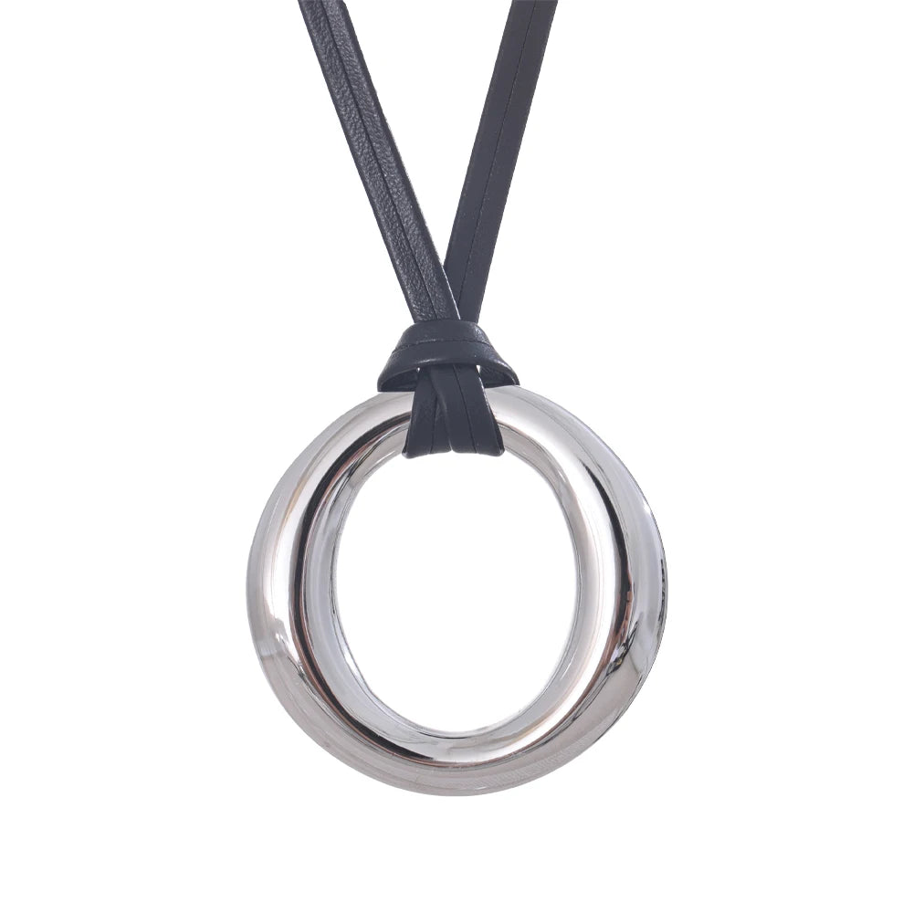 Colar Long Leather Khosh Brands