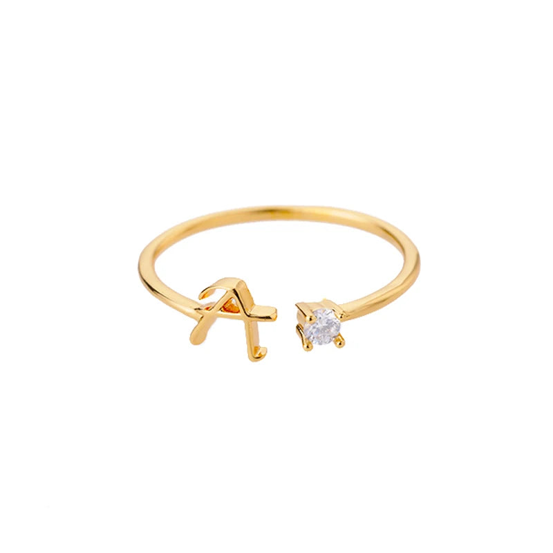 Anel Inicial Brilhante Khosh Brands