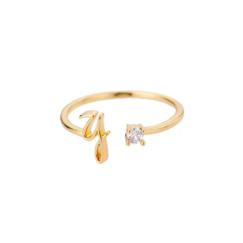 Anel Inicial Brilhante Khosh Brands