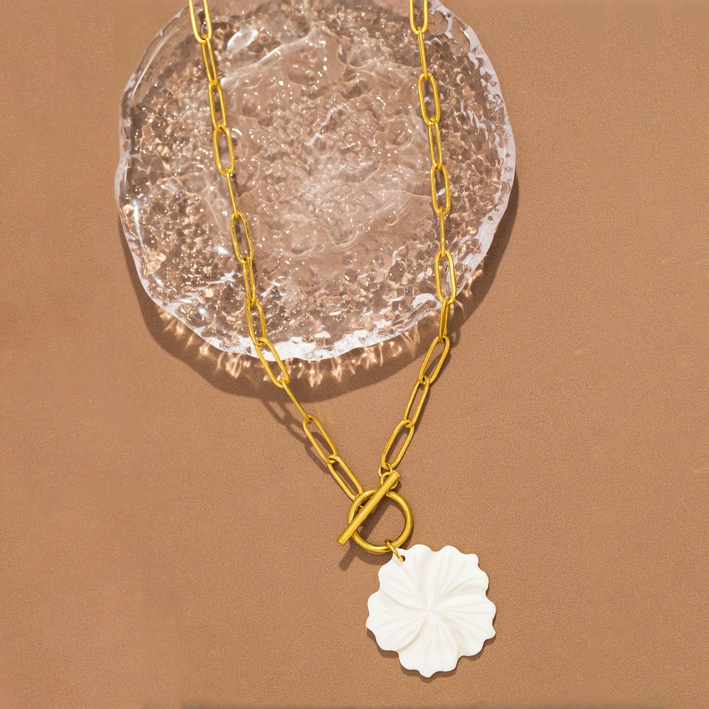 Colar Flower Shell Khosh Brands