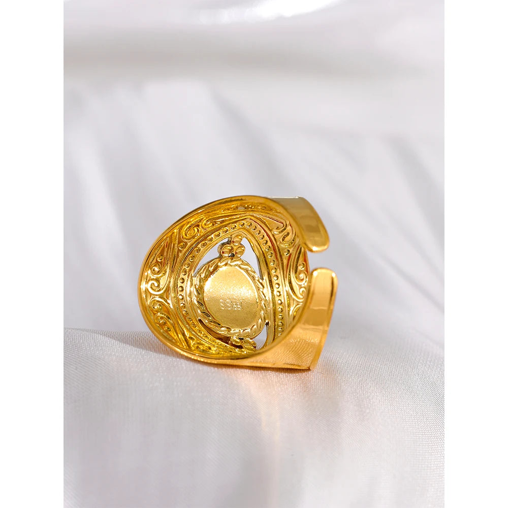 Anel Red Blue Natural Khosh Brands