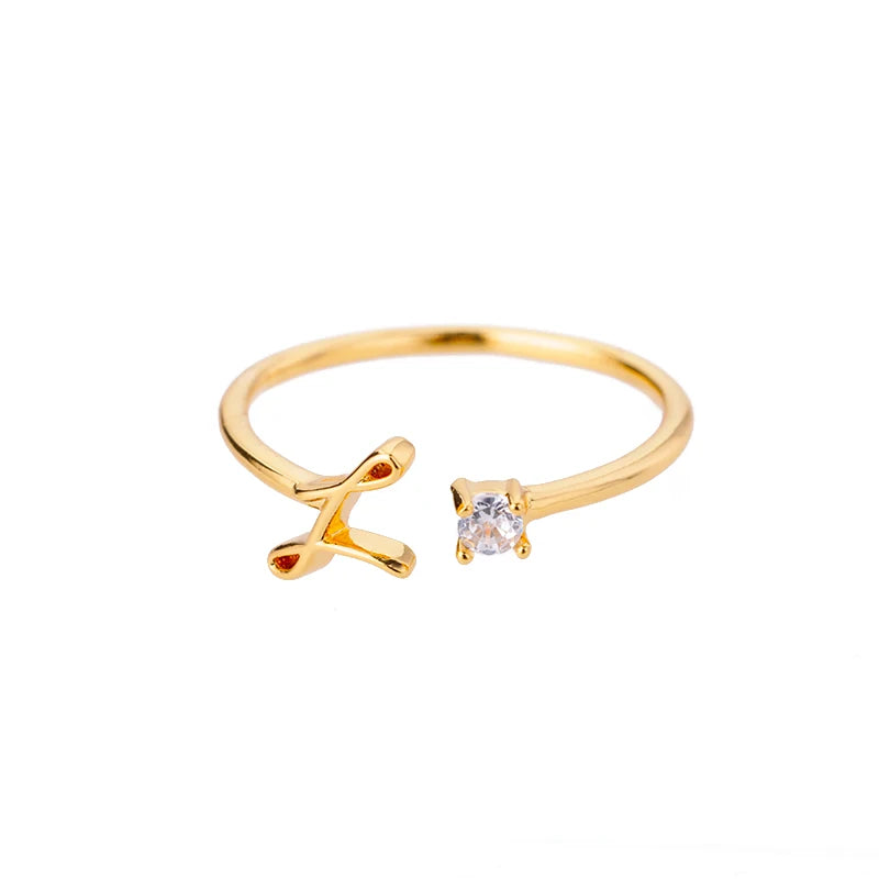 Anel Inicial Brilhante Khosh Brands
