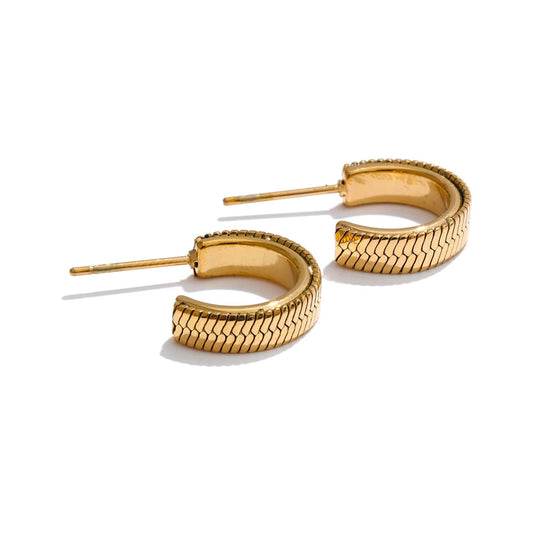 Brincos Argola Ouro PVD Khosh Brands