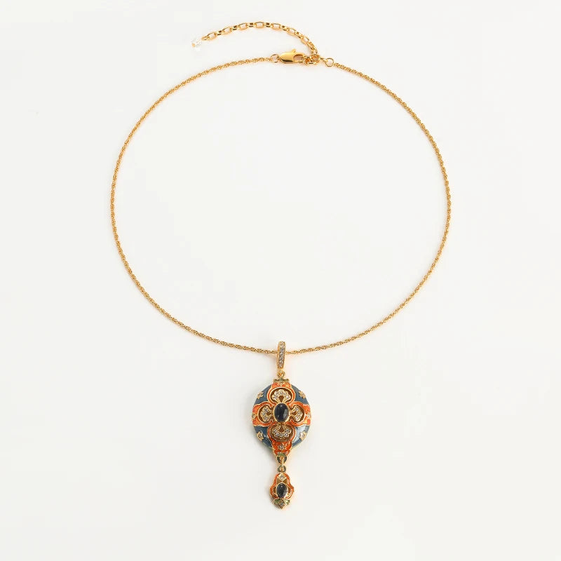 Colar Floral Gemstone Khosh Brands