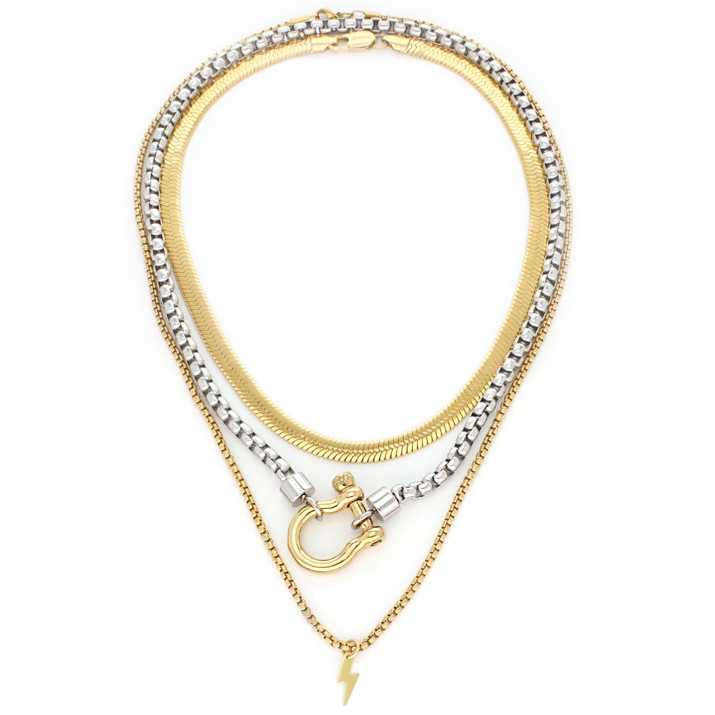 Conjunto Colar Horseshoe Khosh Brands
