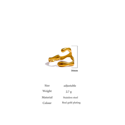 Anel Mel Metalic Khosh Brands