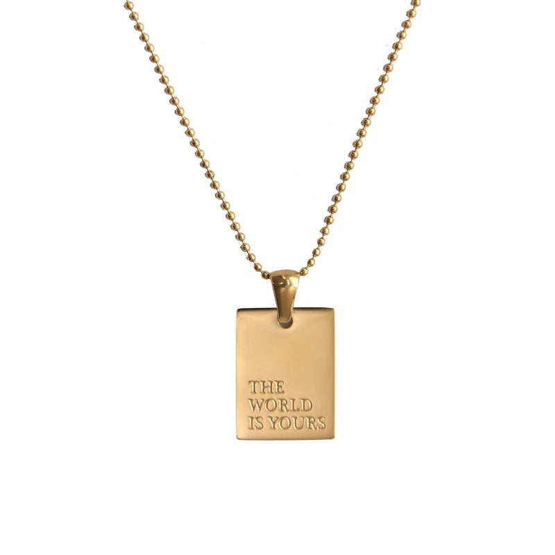 Khosh Brands Women's Eternal Message Necklace