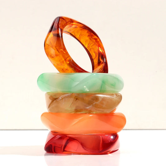 Pulseira Bangle Resin Khosh Brands