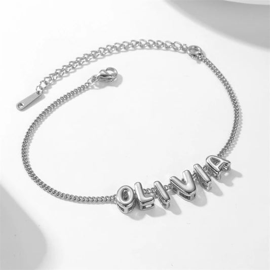 Pulseira Bubble 3D Letter Persol Khosh Brands