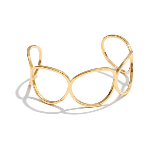 Pulseira Geométrica Aço Inoxidável Khosh Brands