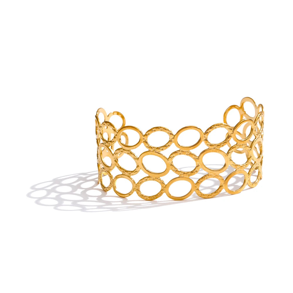 Pulseira Oval Aço Inoxidável Khosh Brands