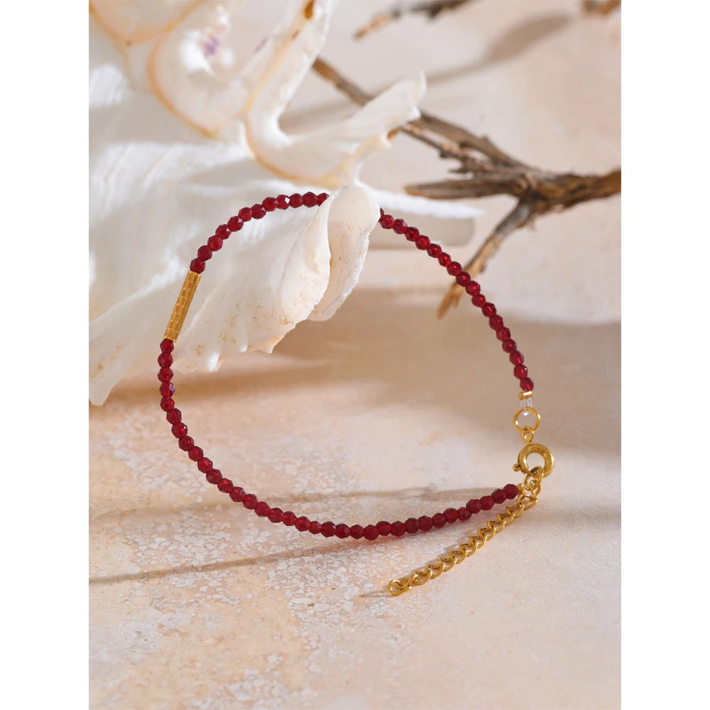 Pulseira Red Crystal Khosh Brands