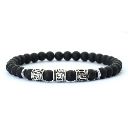 Pulseira Viking Pedra Natural Khosh Brands