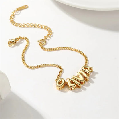 Pulseira Bubble 3D Letter Persol Khosh Brands