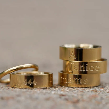 Anel Engraves Lover Person Khosh Brands