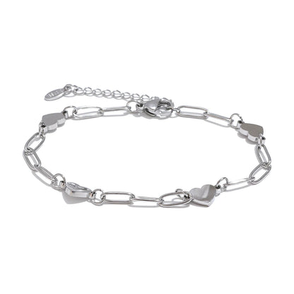 Pulseira Elos Coração Khosh Brands