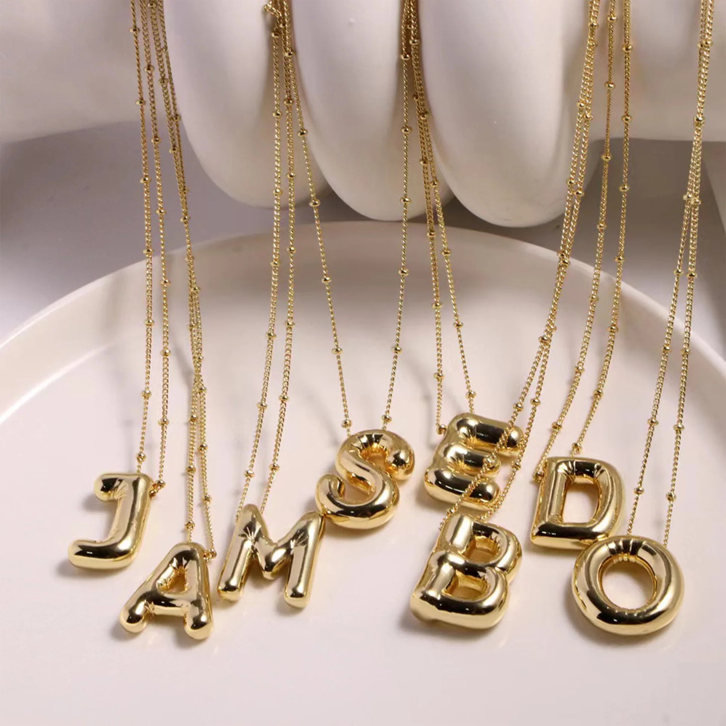 Colar Balloon Gold Khosh Brands