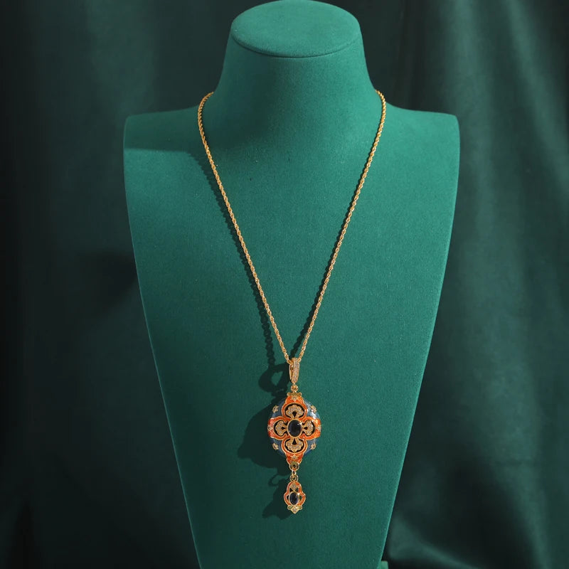 Colar Floral Gemstone Khosh Brands