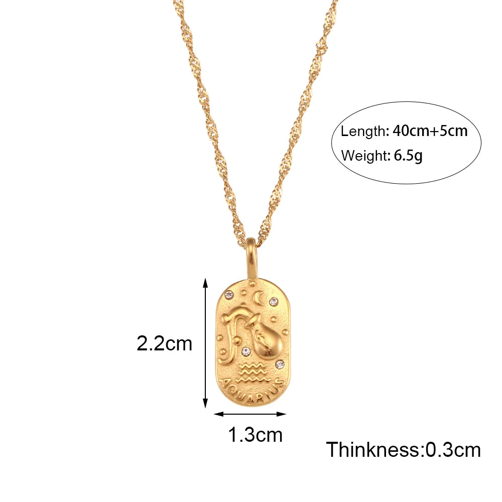 Colar Zodiac Khosh Brands