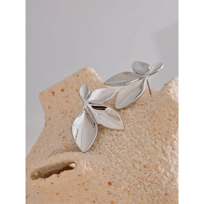 Brincos Leaves Stud Khosh Brands