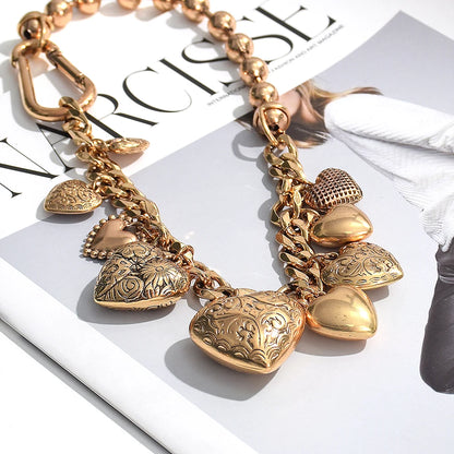 Colar Gold Heart Khosh Brands
