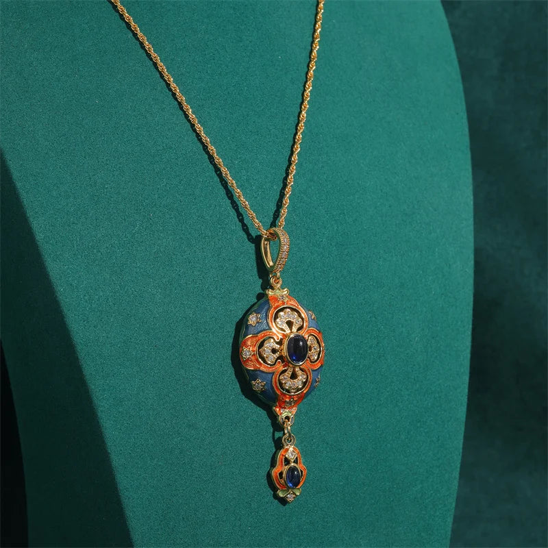 Colar Floral Gemstone Khosh Brands