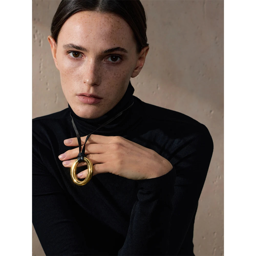 Colar Long  Leather Khosh Brands