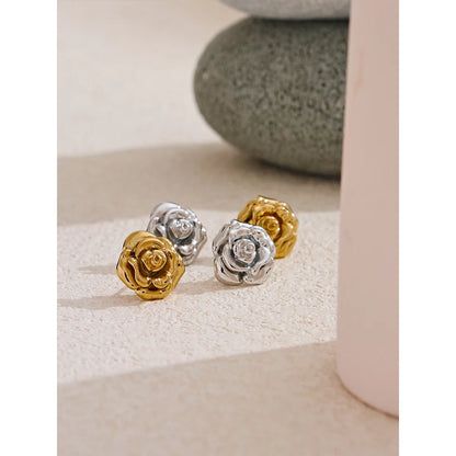 Brinco Rose Flower Khosh Brands
