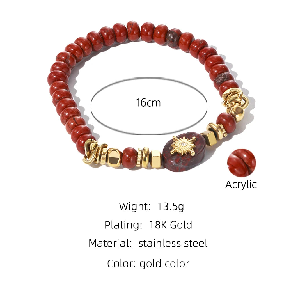 Pulseira Red Natural Khosh Brands