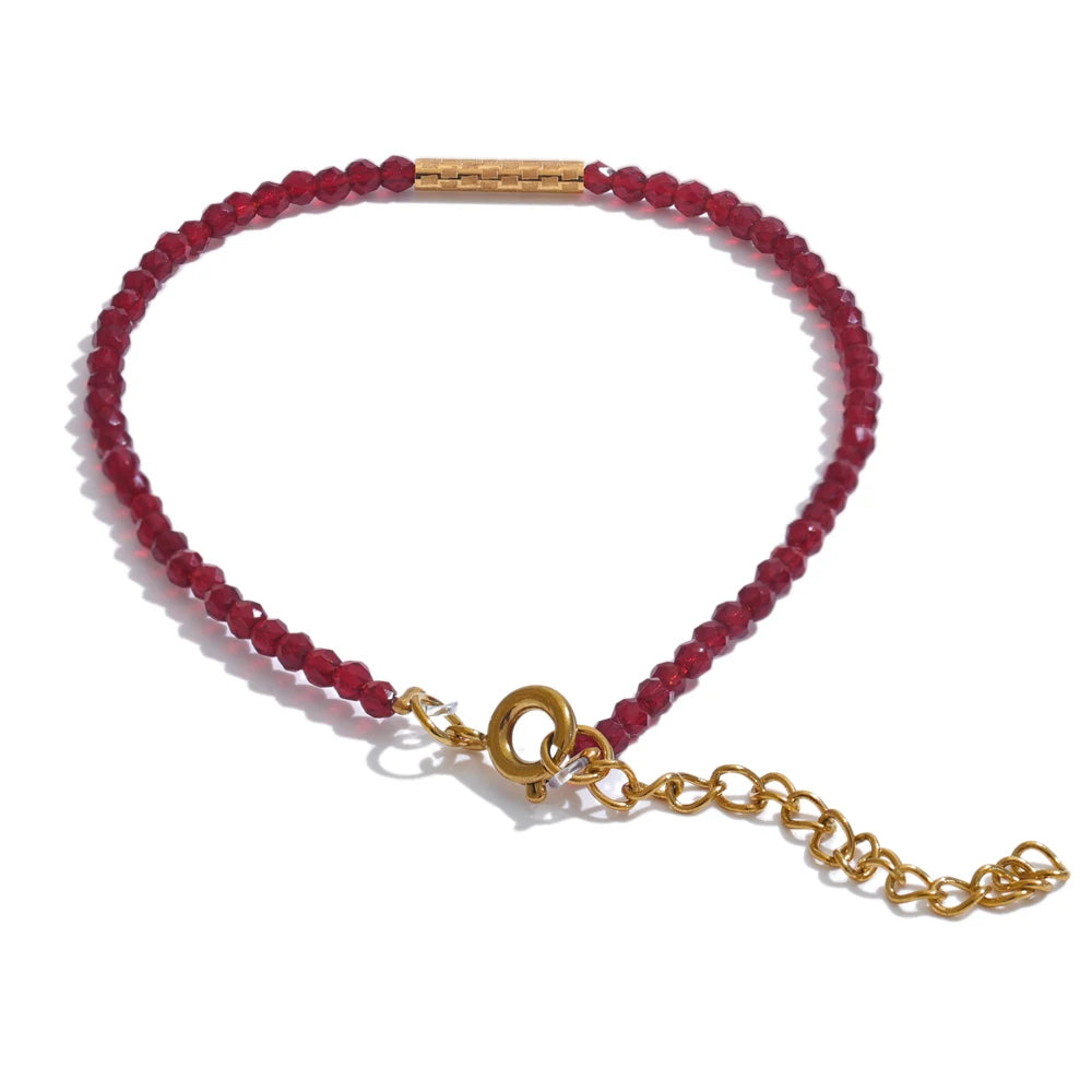 Pulseira Red Crystal Khosh Brands