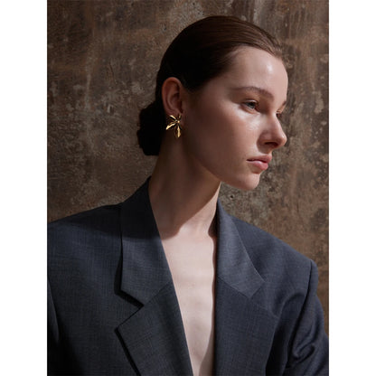 Brincos Leaves Stud Khosh Brands