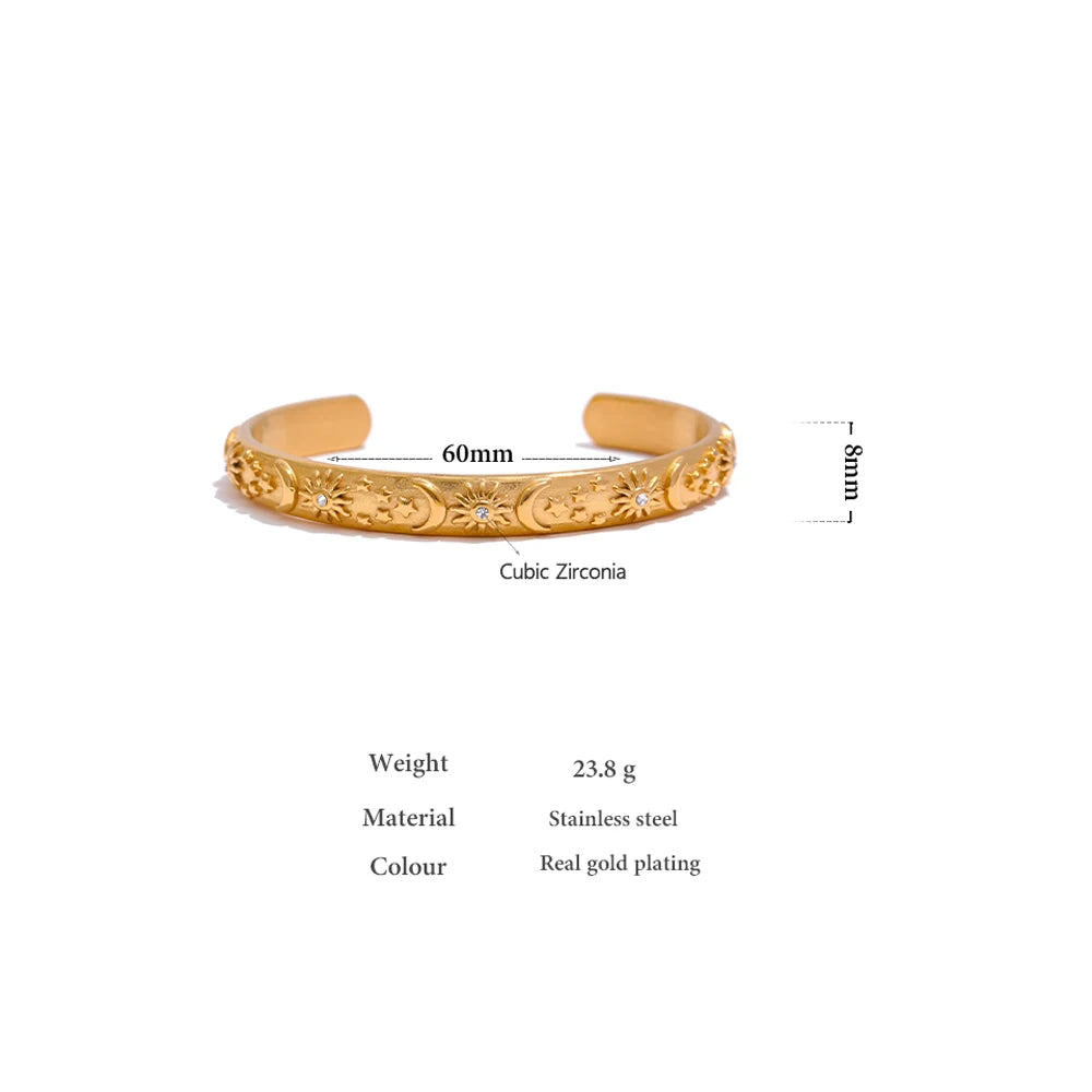 Pulseria Moon Star Sun Khosh Brands
