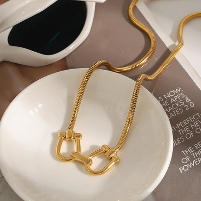 Colar Horseshoe Buckle Khosh Brands
