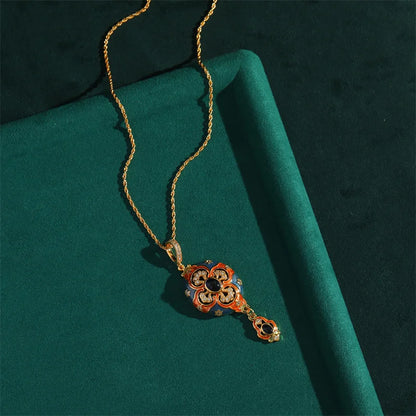 Colar Floral Gemstone Khosh Brands