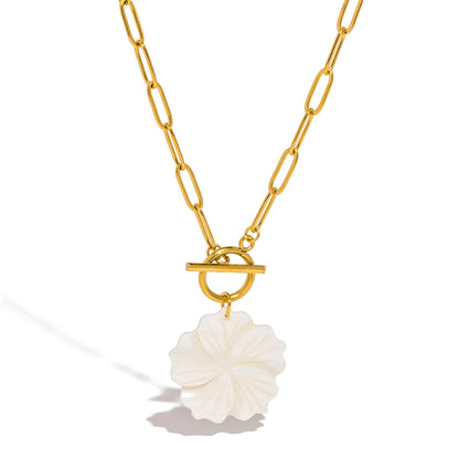Colar Flower Shell Khosh Brands