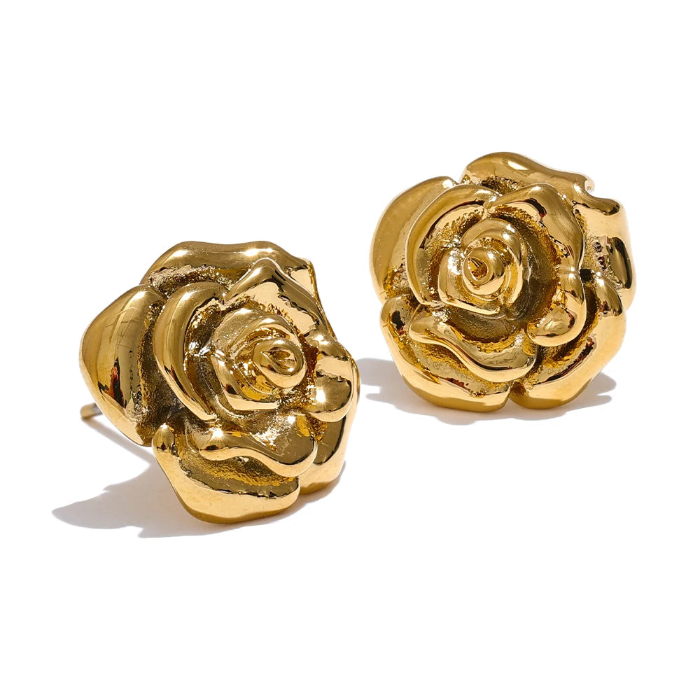 Brinco Rose Flower Khosh Brands